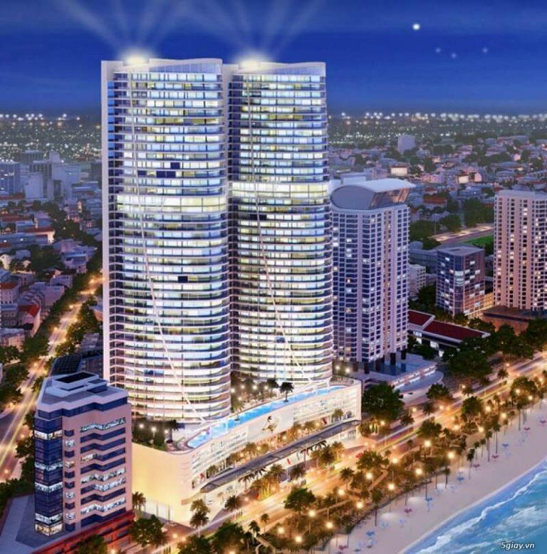 Phối cảnh Beau Rivage về đêm