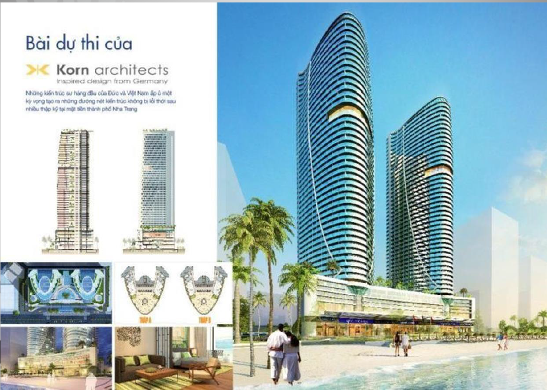 Phương án thiết kế đoạt giải nhất của Korn Architects